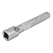 Aexit 125mm Length Hand Operated Tools 1/2-inch Square Chrome Vanadium Steel Driver Socket Adapter Model:59as345qo591