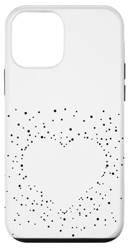 Cute Heart White and Black Art Stars �X�}�z�P�[�X iPhone 12 mini �p