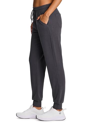 RBX Active Women's Athletic Super Soft Lightweight Cuffed Tapered Jogger Sweatpants with Pockets4