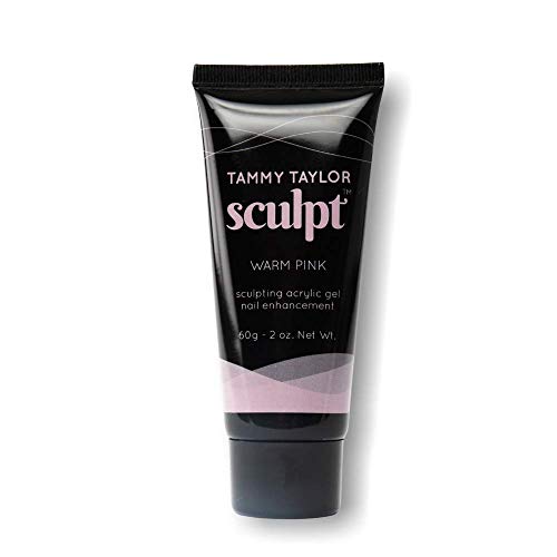 Tammy Taylor Sculpt Acrylic-Gel Hybrid | Completely Orderless Nail System | Hard Like Acrylic and Cures Like Gel (Warm Pink)