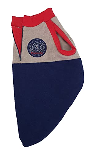 Pickorruchos Roupa Jacquard Tricolor Náutico Para Cães - Tamanho 02