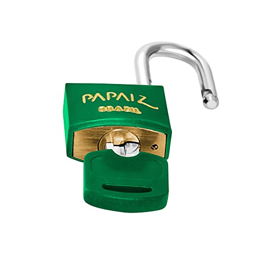 Cadeado Color Line, Papaiz, CR25, Verde
