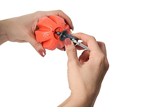 Dexas Off Leash Reaction Ball Floating Dog Toy with Removable Leash Attachment