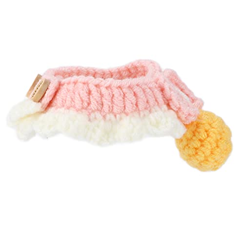 Qudinip Collar de Pato Ajustable, Bonito Pañuelo Decorativo para Mascota, Pato, Ganso y Material de Lana de Pollo para Navidad y Cumpleaños (M)