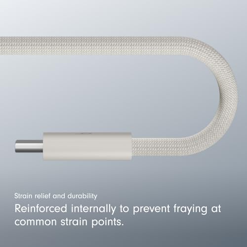 Image of Beats 240W USB-C to USB-C Braided Cable, Fast-charging, Durable /Tangle-free, Compatible with Apple and Android Devices (3m) - Surge Stone