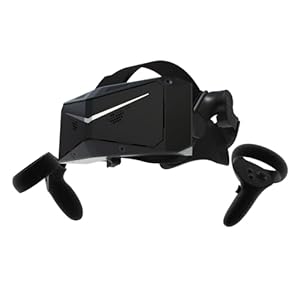 Pimax Crystal Light Prime PCVR Headset – 8K Resolution,QLED Display, Light & Comfortable,High Clarity VR for flight simulator, Compatible with MSFS, iRacing & More, DMAS & Lighthouse Tracking optional