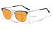 Eyekepper Ladies Butterfly Design Blue Light Blocking Glasses - Anti Glare UV Rays Computer Screen Eyegalsses Women - Cut Digital Glare Orange Tinted Filter Lens Reduce Eye Strain - Blue
