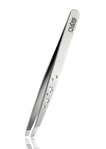 Rubis Special Collection - Pinzas para depilación de cejas y depilación de cejas (punta inclinada)