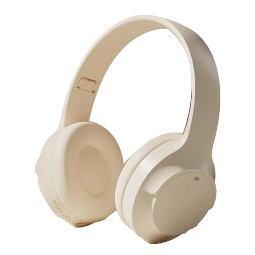 Auriculares inalámbricos con cancelación de ruido, auriculares de dientes azules, auriculares inalámbricos plegables sobre la cabeza, cómodos auriculares inalámbricos con cancelación de ruido