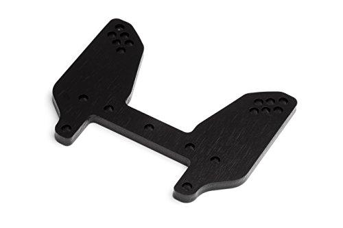 Dämpferbrücke vorne 4mm schwarz Trophy Buggy Cover