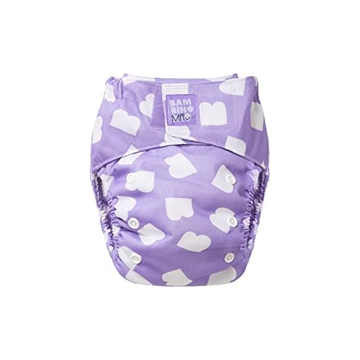 Bambino Mio, revolutionäre wiederverwendbare Windel - Nachhaltige, waschbare, chemiefreie Öko-Stoffwindel für Neugeborene bis ins Kleinkindalter - Bäm
