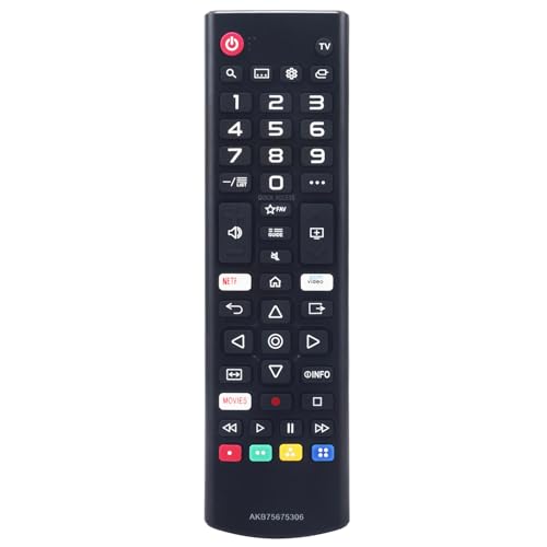Télécommandes de rechange pour Smart TV LG 4K défectueuse ou perdue
