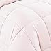 Sweet Home Collection Down Alternative Comforter All Season Warmth Luxurious Plush Loft Microfiber Fill Duvet Insert Bedding, Queen, Pale Pink