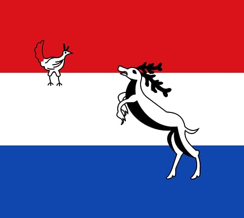 Drapeau large Hindeloopen 1650 grand format pour décoration extérieure et mât de jardin