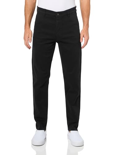 BOSS Techno Twill Tapered Chino Trousers,Black Currant,3332
