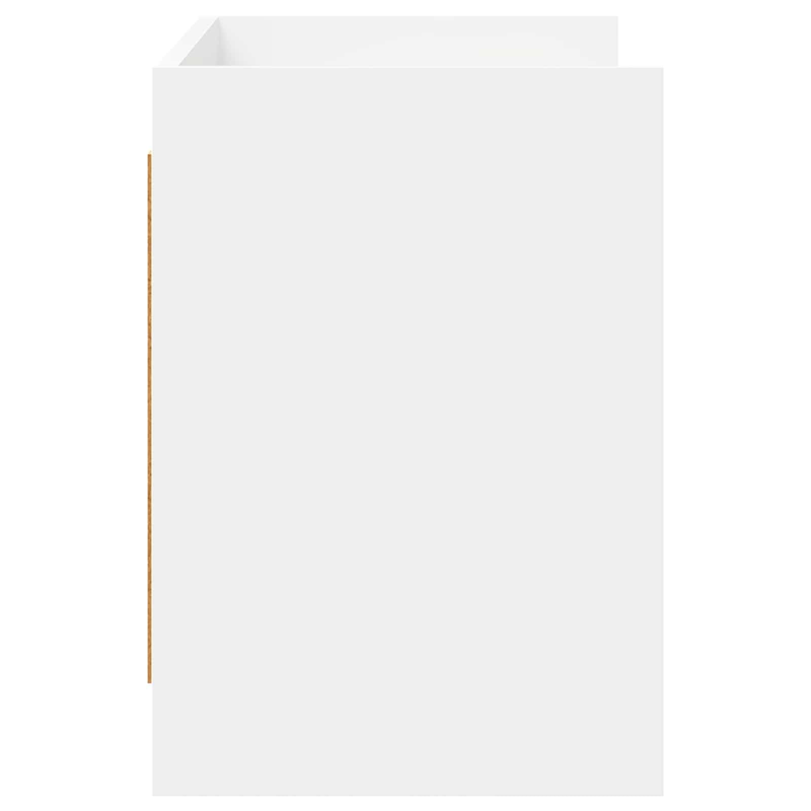 Mueble de TV moderno de madera blanca 100 x 33 x 47 cm con mucho espacio de almacenamiento y estantería, ahorra espacio para sala de estar, dormitorio, rincón de juegos, gestión de cables