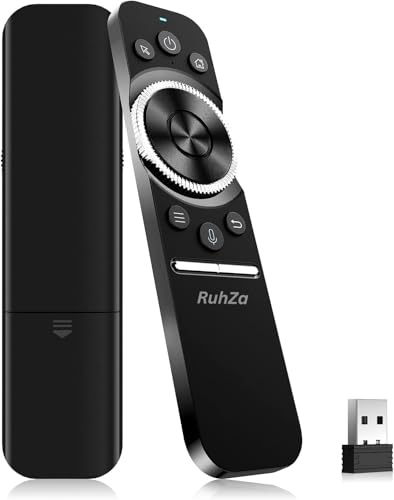 Image of W1S Universal TV Remote Control, We-Cip W1S Air Mouse Remote, IR /RF Remote for Nvidia Shield /Android Tv Box /PC /Projector /HTPC /All-in-one PC (RT-W1SM02
