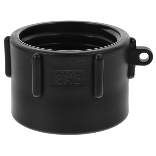 MUCKLILY Adaptador de Tanque Ibc Plástica Fina Gruesa Conexión Bidireccional para Válvulas de Depósitos de Agua Accesorio Ligero Resistente para Uso Agrícola Industrial