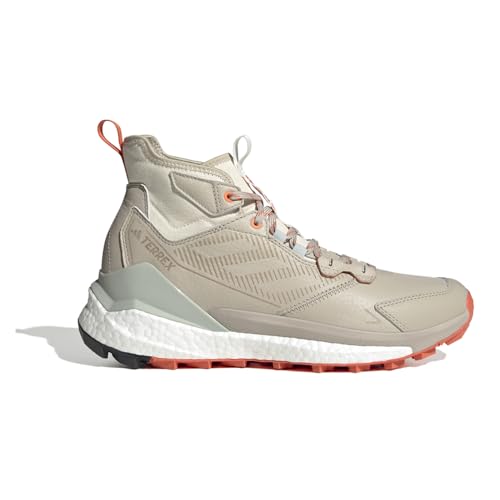 adidas Mens Terrex Free Hiker 2 Leather Hiking Hiking Sneakers Shoes - Beige - Size 10 M