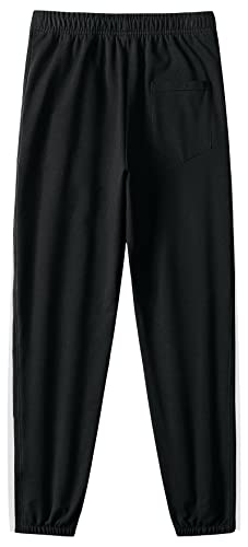 Chrisuno Men's Sweatpants Tear Away Basketball Sweat Pants Athletic Joggers2