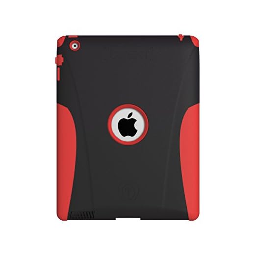 Trident Aegis Case for Apple iPad 2/3/4, Red (AG-New-IPAD-RD)