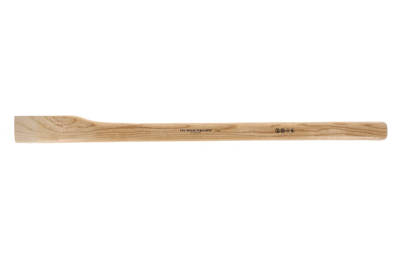 Ochsenkopf OX E-82 E-0800 trzonek zamienny, jesion, prosty, 800 mm narzędzia do leśnictwa, żółty, 80 x 6,0 x 3,0 cm
