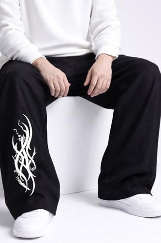 Image of Men Baggy Regular Fit Track Pants