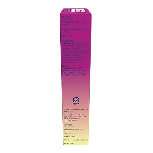Veet 1259485 Ready-To-Use Waxing Kit For Women | Wax Strips For Body Hair Removal thumb #10