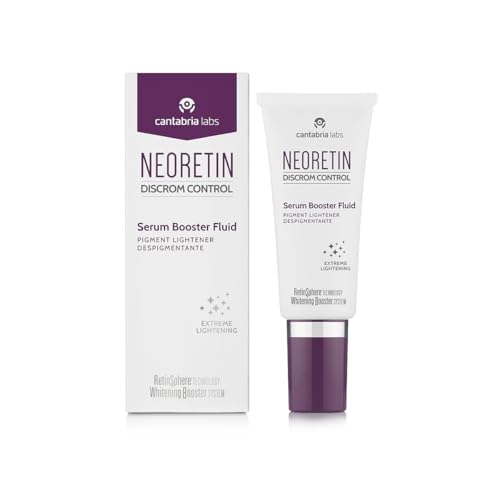 Cantabria Labs Neoretin Discrom Control Serum Booster Fluid- Sérum Despigmentante, 30 Mililitros