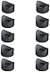 cyclingcolors 10 x Abstandshalter aus Kunststoff, konkav, einfach, Keil, Rohr, Achse, Unterlegscheibe, Stützscheibe, D = 13 d = 5,5 l = 14