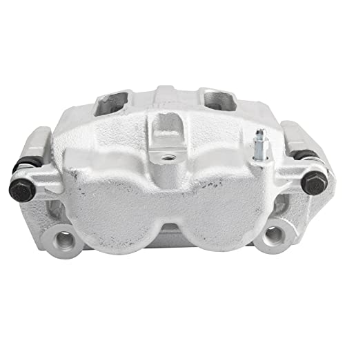 Image of TRQ Front Left Brake Caliper w /Bracket Drivers Side | For 1999-2004 Ford F-150 2004 F-150 Heritage