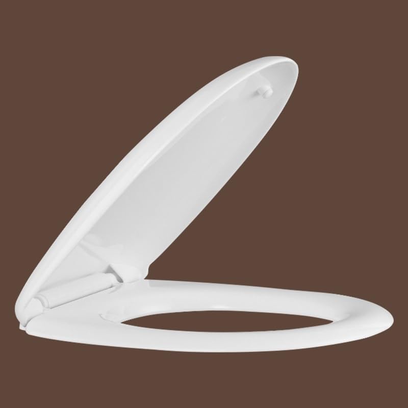PP Thickened Toilet Parts Slow Drop Seats Plastic U Shaped Bidet