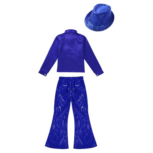 Trajes de actuación de jazz para niños perfectos para festivales escolares de baile 3