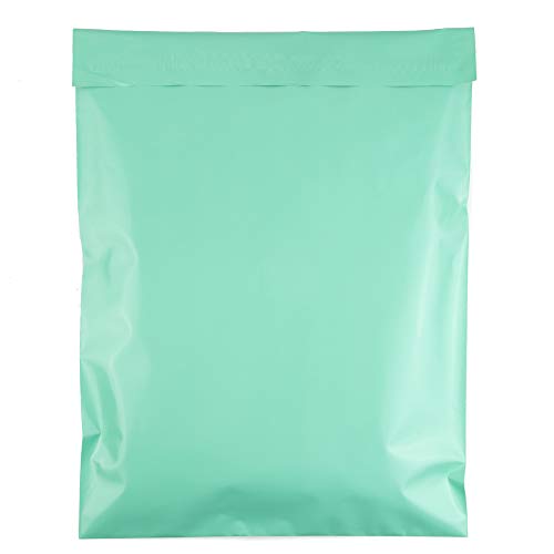 Image of Inspired Mailers - Poly Mailers 10x13-100 Pack - Mint Green Poly Mailers - Shipping Envelopes for Clothing - Poly Bags for Shipping - Poly Mailer Bags - Mailing Envelopes