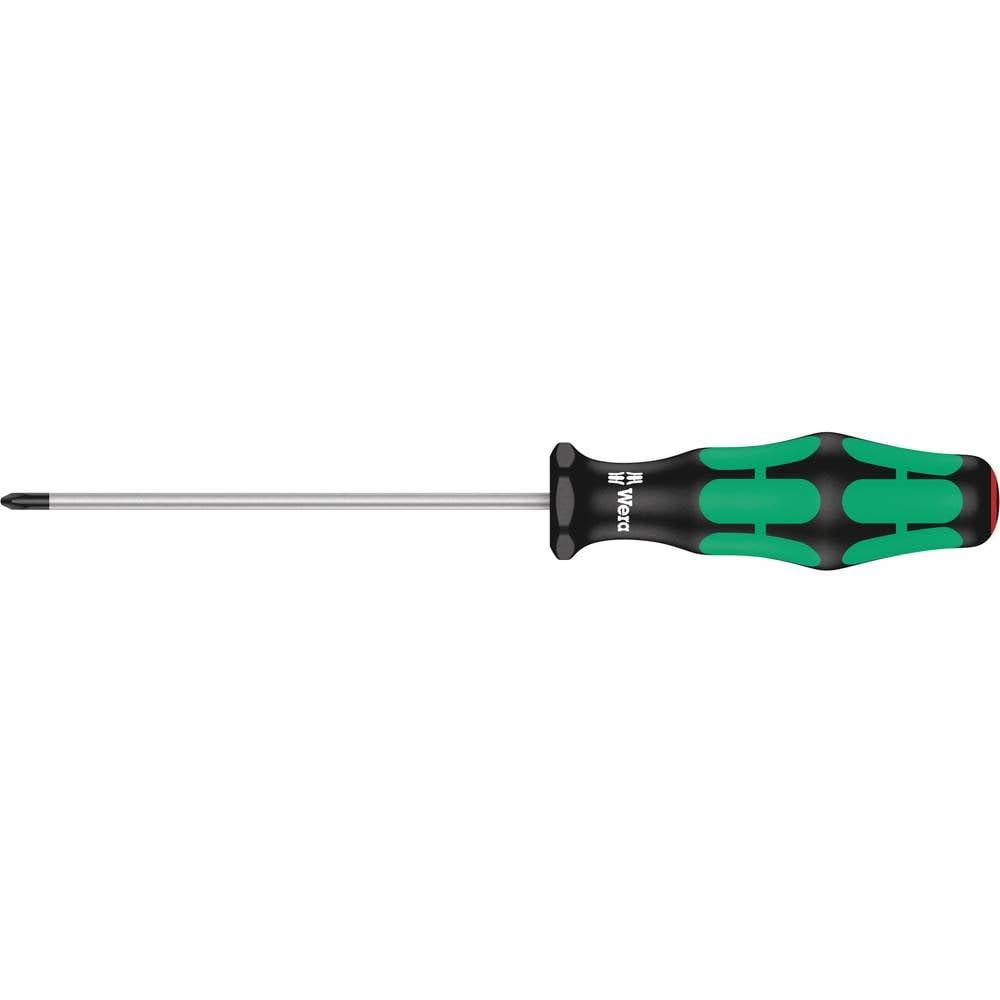 Wera 350 PH0 x 4in Kraftform Plus Phillips screwdriver, PH0 x 4 in.