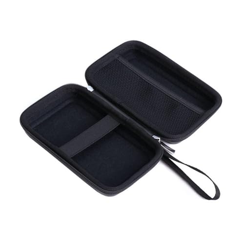 SECRET DESIRE Hard Case Bag Travel Gadget Bag Earphone Case for Power Bank USB Cable Phone Red