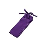Cotton Cloth Pole Cover,Fishing Rod Sleeve Rod Protector Case Fishing Pole Bag for Most Fishing Rod on The Market Gift for Father Boyfriend and Family Purple（49.2 x 2.4inch）
