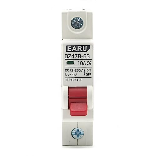 1P12V 24V 48V 36V DC MCB �o�b�e���[�J�[�v���e�N�^�[ �~�j�T�[�L�b�g�u���[�J�[ DZ47 ���ɂ���ѕ��ɕی�X�C�b�`�A�C�\���[�^�[(32A)