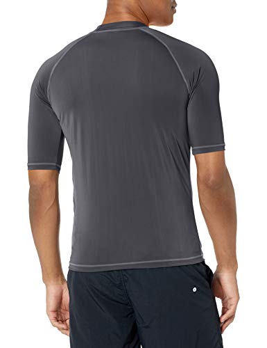 Kanu Surf Men's Banzai UPF 50+ Sun Protective Rashguard Swim Shirt Rash Guard Shirt