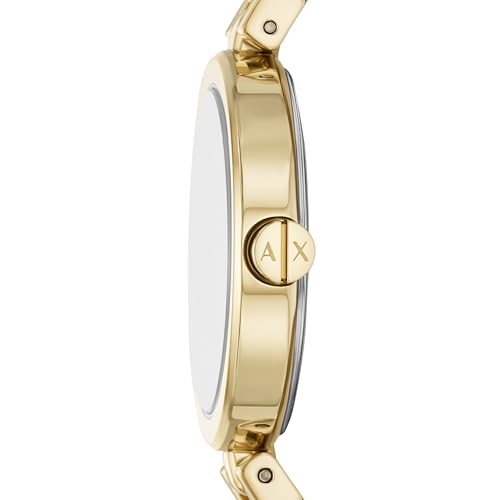 Image of Armani Exchange A|X Two-Hand Stainless Steel Watch for Women