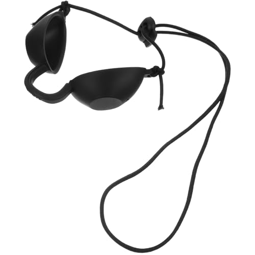 Amosfun Parche Ocular Ipl Ajustable de Silicona Extra Flexible para Protección Ocular en Tratamientos LED y Blanqueamiento Dental, Reutilizable y Cómodo