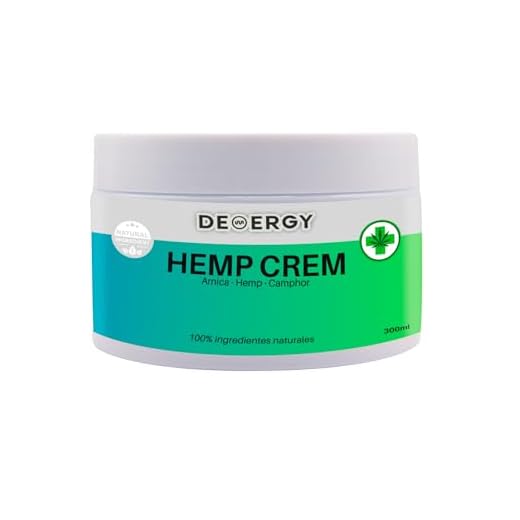 DEMERGY® Gel Crema Cañamo Masaje Espalda y Rodillas, 100 ml | Ingredientes Naturales, Árnica, Mentol y Romero | Rápida Absorción, Uso Tópico Deportistas Piernas Cansadas | Unisex – Todas Las Edades