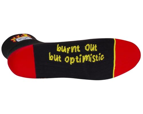 SockGuy Unisex 3in Burnt Out Cycling/Running/Active Socks2