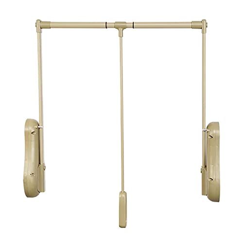 Tringle de penderie réglable rabattable hydraulique pour placard - 2