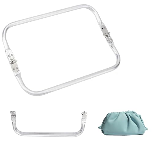 Set Aus 2 Häkeltaschenverschlüssen, U-Förmige Aluminiumtaschenverschlüsse, Taschenverschluss Für Clutches - Diy-Zubehör Für Taschen Und Geldbörsen