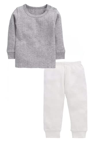 Image of NEVA Kids(Baby Boys & Baby Girls) Winter Thermal.Its a Pack of Full Sleeves Body Warmer Upper & Lower .It is A 2-pc Pack !!