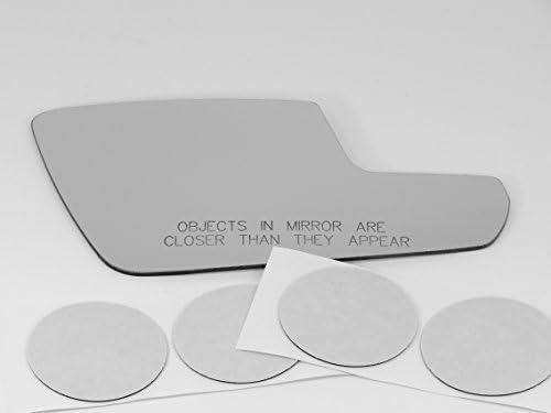 Fits 11-14 Fd Mustang, Right Passenger Convex Mirror Glass Lens w/Adhesive, USA