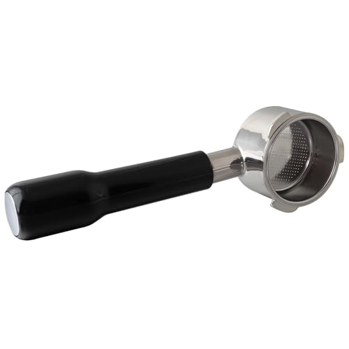Image of CAPFEI 51mm Bottomless Portafilter Compatible with Gevi Espresso Machine, 51mm portafilter 3 ears with Prongs Thickness 4mm