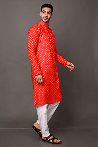 Image of Cotton Kurta Pajama Set for Mens