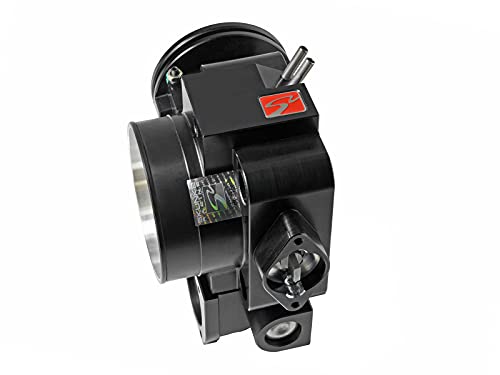 Image of Skunk2 Racing 309-06-0002 Black Anodized 68mm Throttle Body for Mitsubishi Evo VIII-IX Engines